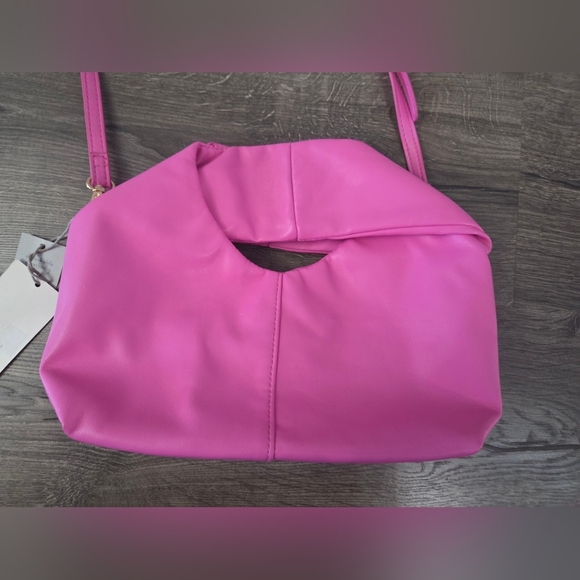 A New Day Pink Twist Crossbody Bag NWT - Picture 3 of 4